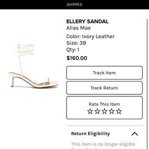Alias Mae Ellery Sandal size 8